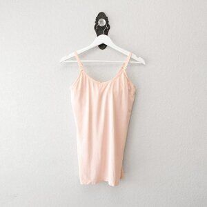 Under Control Maternity Nursing Tank Medium Blush Pink Built In Bra Adjustable